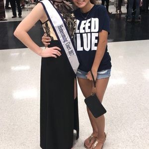 High-neck Lace Prom Dress